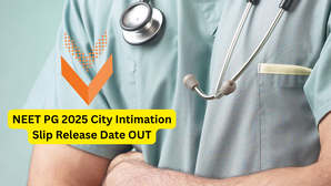 NEET PG 2025 City Intimation Slip Date नीट पीजी एडवांस्ड सिटी स्लिप 21 जुलाई को होगी जारी देखें अपडेट