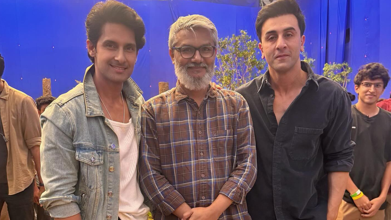 Ravie Dubey-Nitesh Tiwari and Ranbir Kapoor (Pic: Instagram/ravidubey2312)