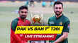 PAK vs BAN Live Streaming कब और कहां देखें पाकिस्तान और बांग्लादेश के बीच पहला टी20 अंतरराष्ट्रीय मुकाबला