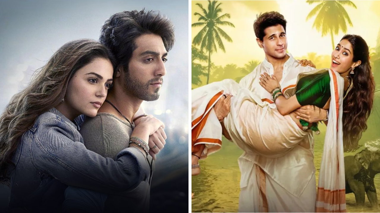 Saiyaara and Param Sundari Movies Poster (Pics Credit: Google)