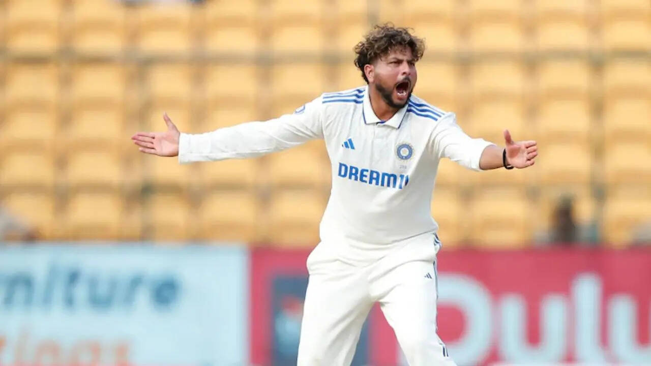 kuldeep yadav test ap