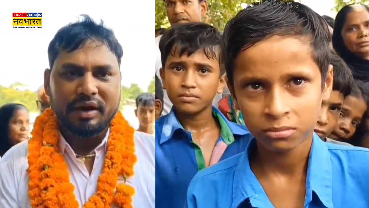 Principal Emotional Farewell in Motihari