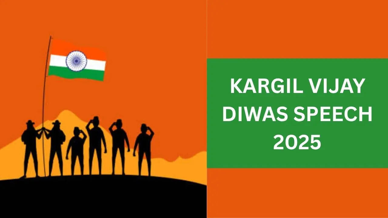 Discurso de Kargil Vijay Divas, Bhansha en Hindi 2025