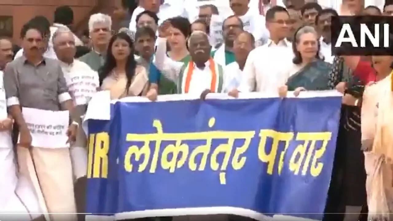 Spelling Error in Protest Banner