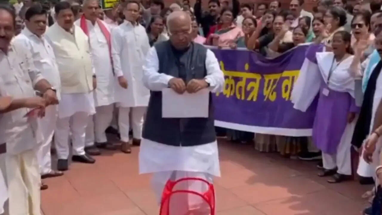 INDIA bloc MPs Protest