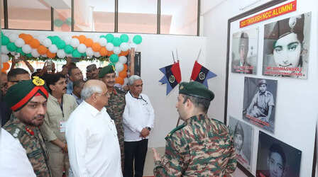 गुजरात CM भूपेंद्र पटेल ने NCC Leadership Academy भवन का किया लोकार्पण