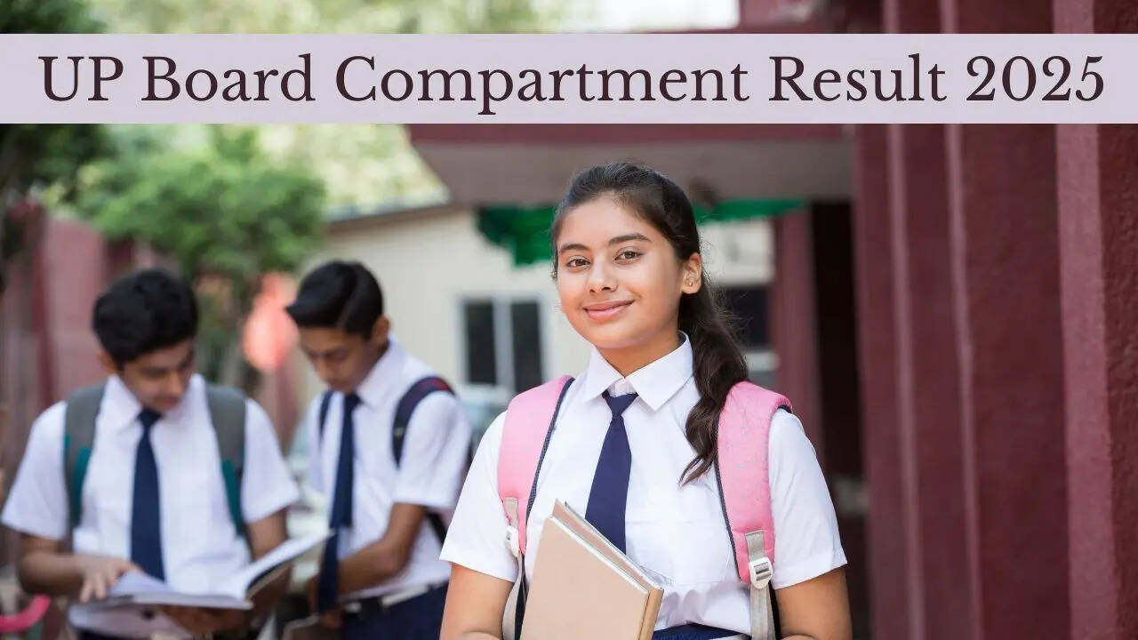 UP Board Compartment Result 2025 (Photo Credit: Canva)