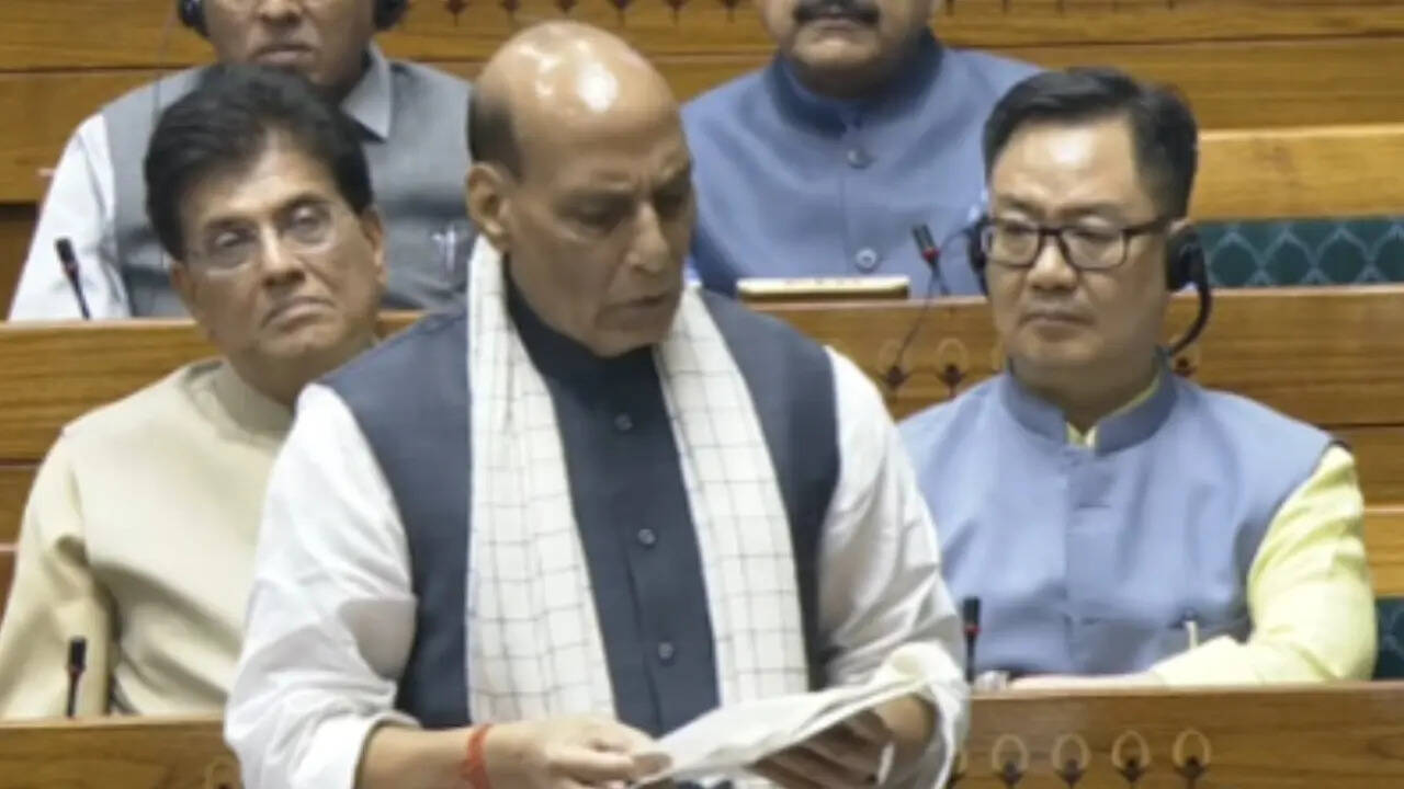 Defence Minister Rajnath Singh