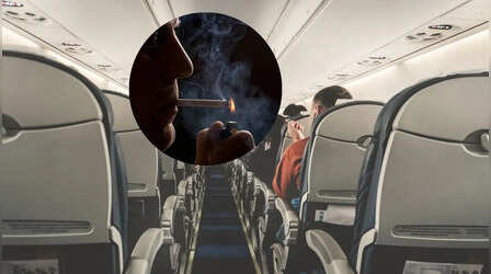 Cigarette Smoking: विमान में सिगरेट पीना पैसेंजर्स को पड़ा भारी, मुंबई पुलिस ने दर्ज किया केस