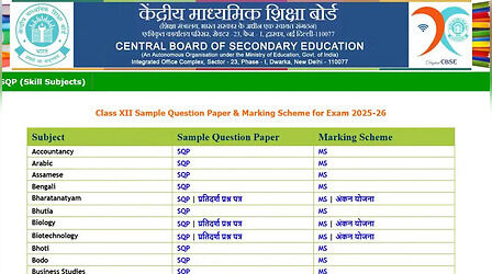 CBSE Sample Papers Out: सीबीएसई ने जारी किए 10वीं 12वीं के सैंपल पेपर, बोर्ड एग्जाम की तैयारी में आएंगे काम