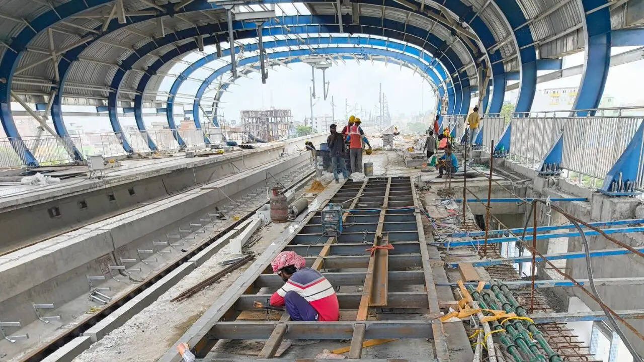 Patna Metro Station Platform