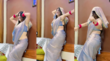 Dance Video देसी भाभी ने मटकाऊ ऐसी कमर एक-एक ठुमके पर दिल हार बैठे लोग