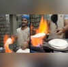 Video पहले कभी नहीं देखी होगी रोटी सेकने की ऐसी कमाल की टेक्निक इस बंदे के आगे मशीन भी हो जाएगी फेल