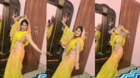 Bhabhi Dance देसी भाभी ने डांस से बनाया ऐसा माहौल बार-बार देखेंगे ये मजेदार वीडियो