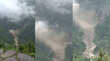 Uttarakhand Cloudburst धराली आपदा के बाद कुछ ही घंटों में दूसरा बादल फटा उत्तरकाशी के सुखी टॉप में अचानक आई बाढ़ से तबाही-Video