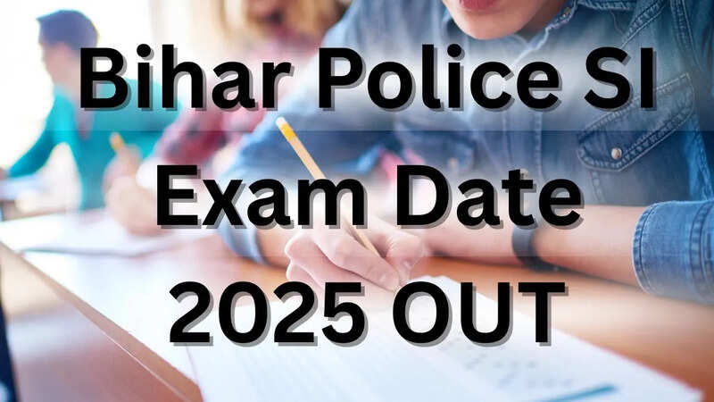 Bihar Police SI Exam Date 2025 OUT