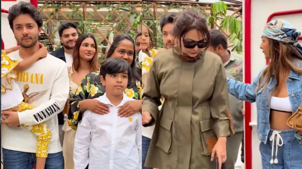 Malaika Arora Host Lunch for Khan Family: