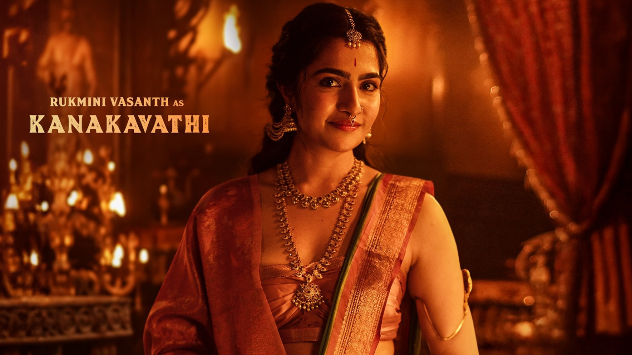 Rukmini Vasanth Look From Kantara Chapter 1