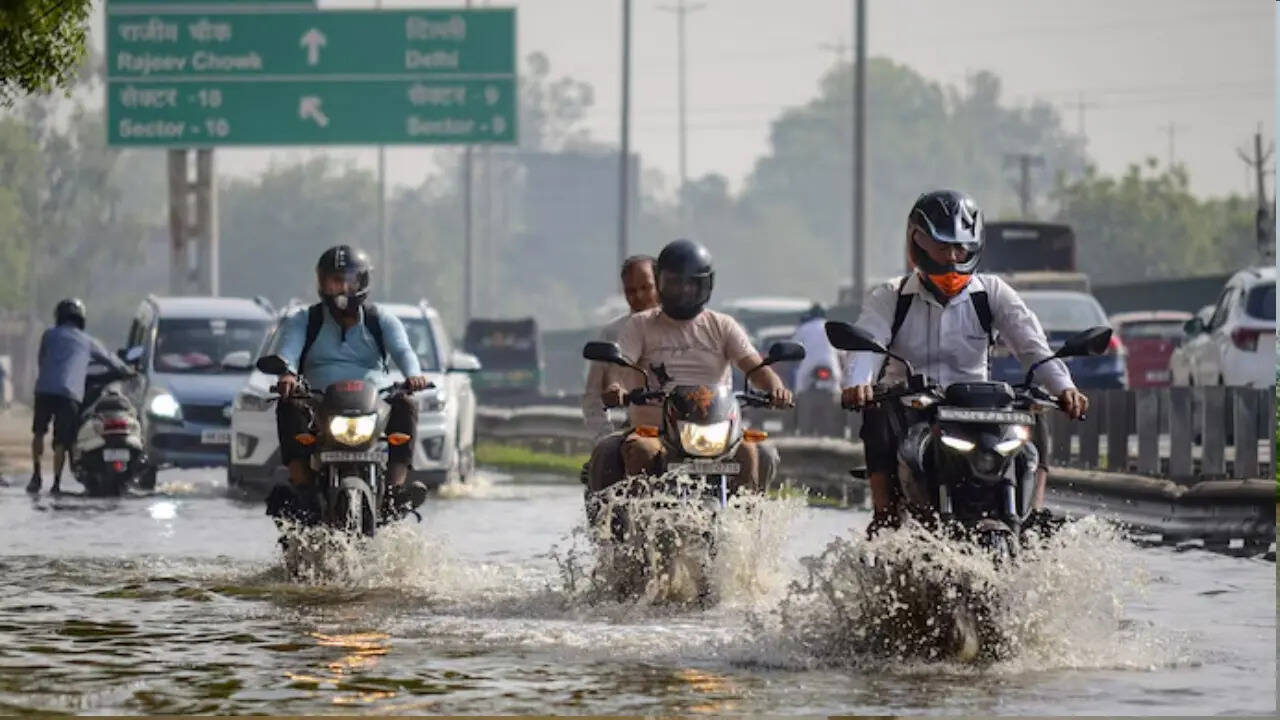 delhi rain