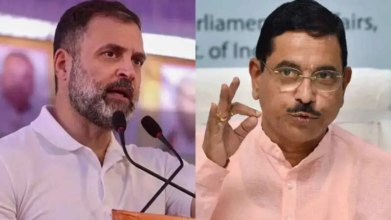 Rahul Gandhi-Prahlad Joshi