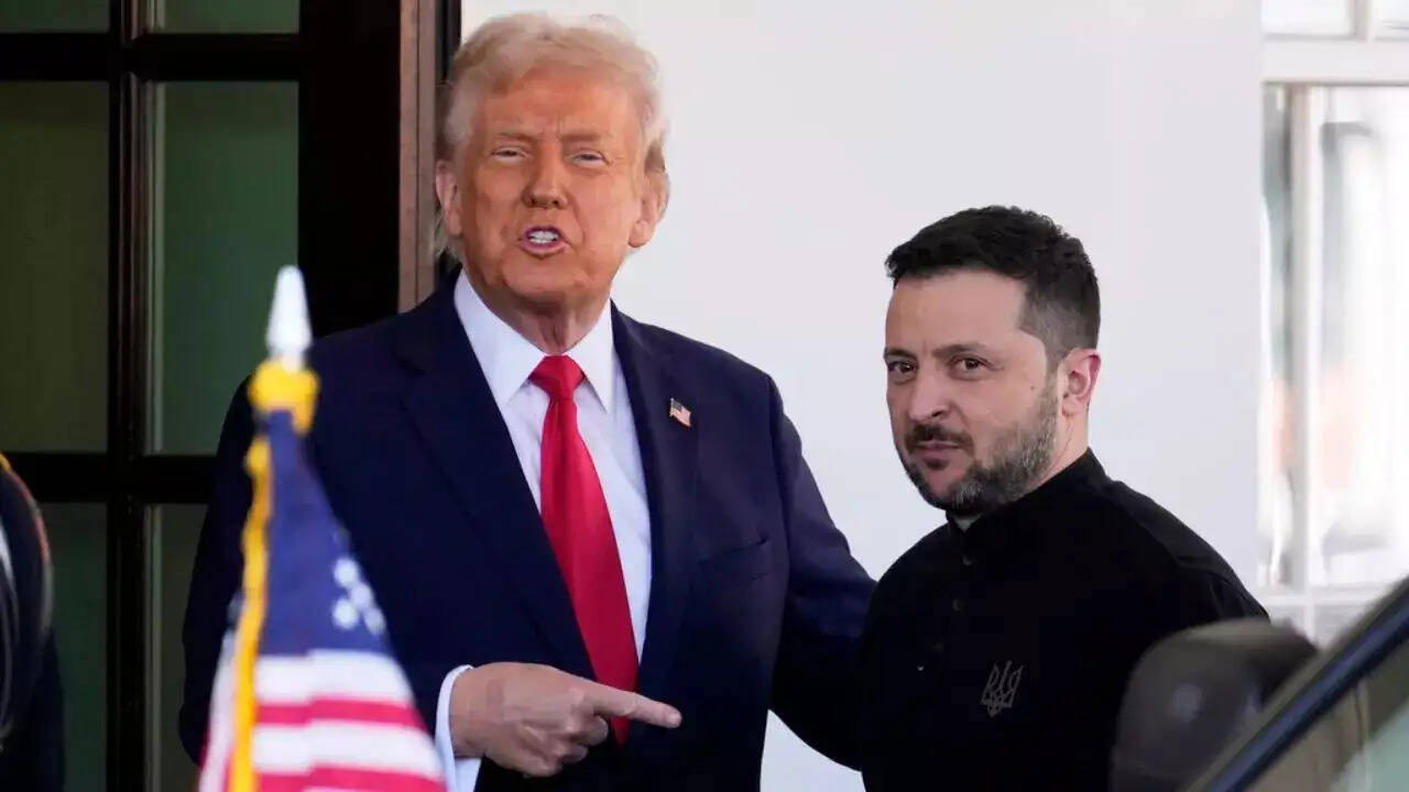 Donald Trump-Volodymyr Zelensky