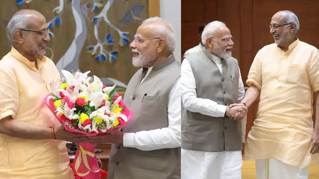 सीपी राधाकृष्णन-पीएम मोदी