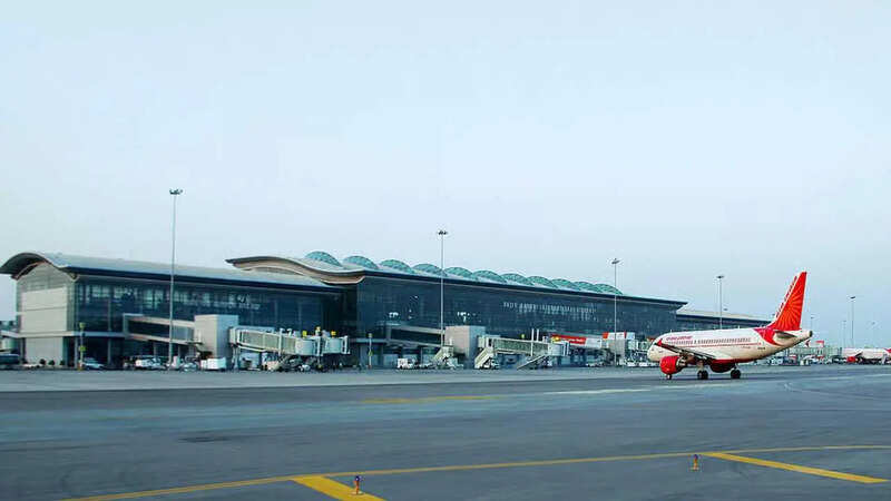 Biggest airport Hyderabad GMR