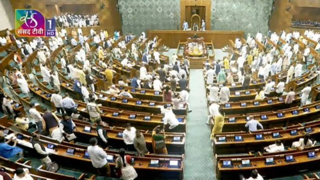 Lok Sabha adjourned