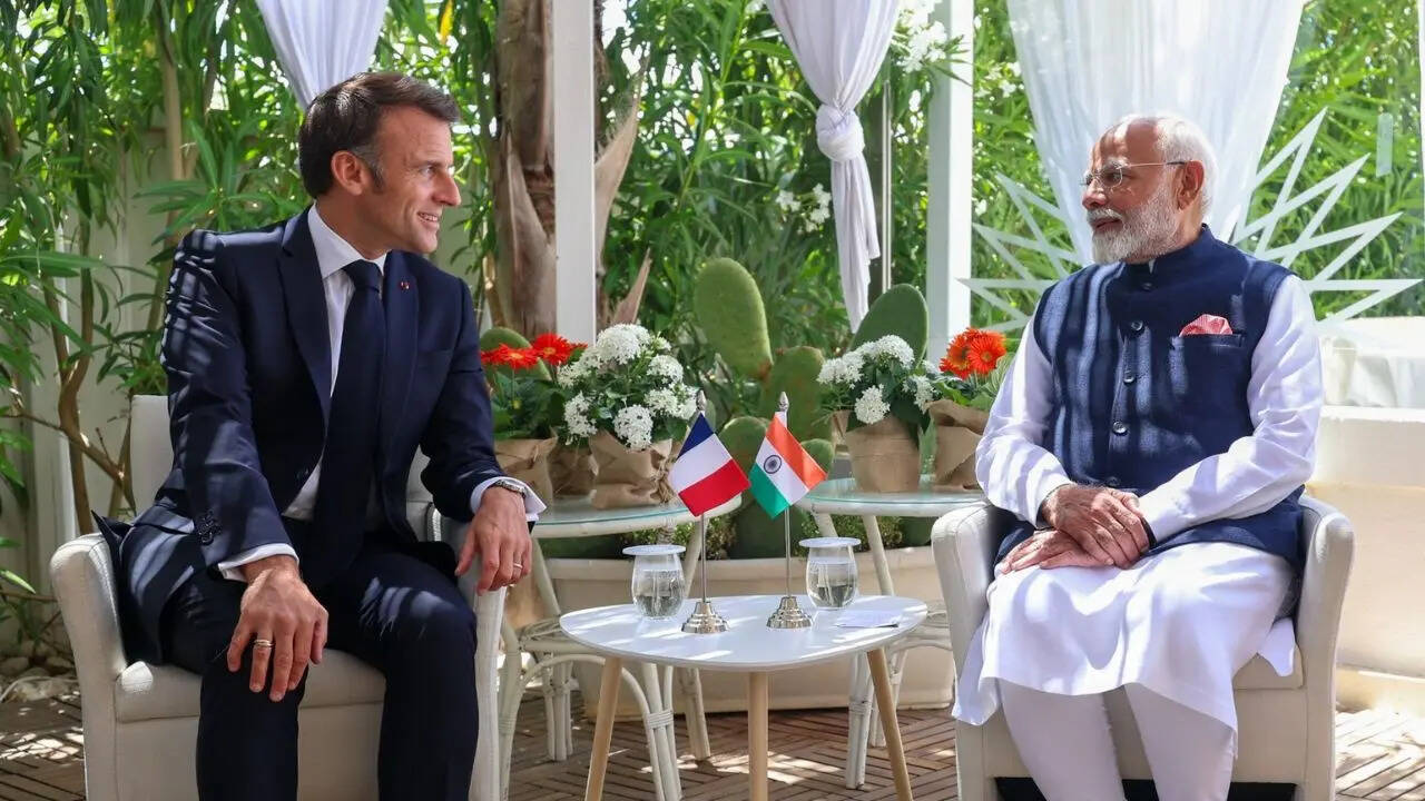PM Modi President Macron