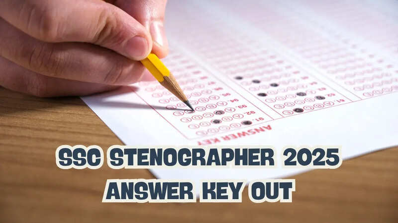 SSC Stenographer 2025 Answer Key OUT