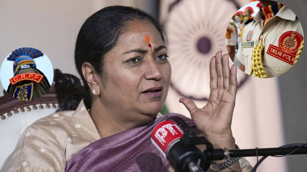 Delhi CM's Rekha Gupta Security