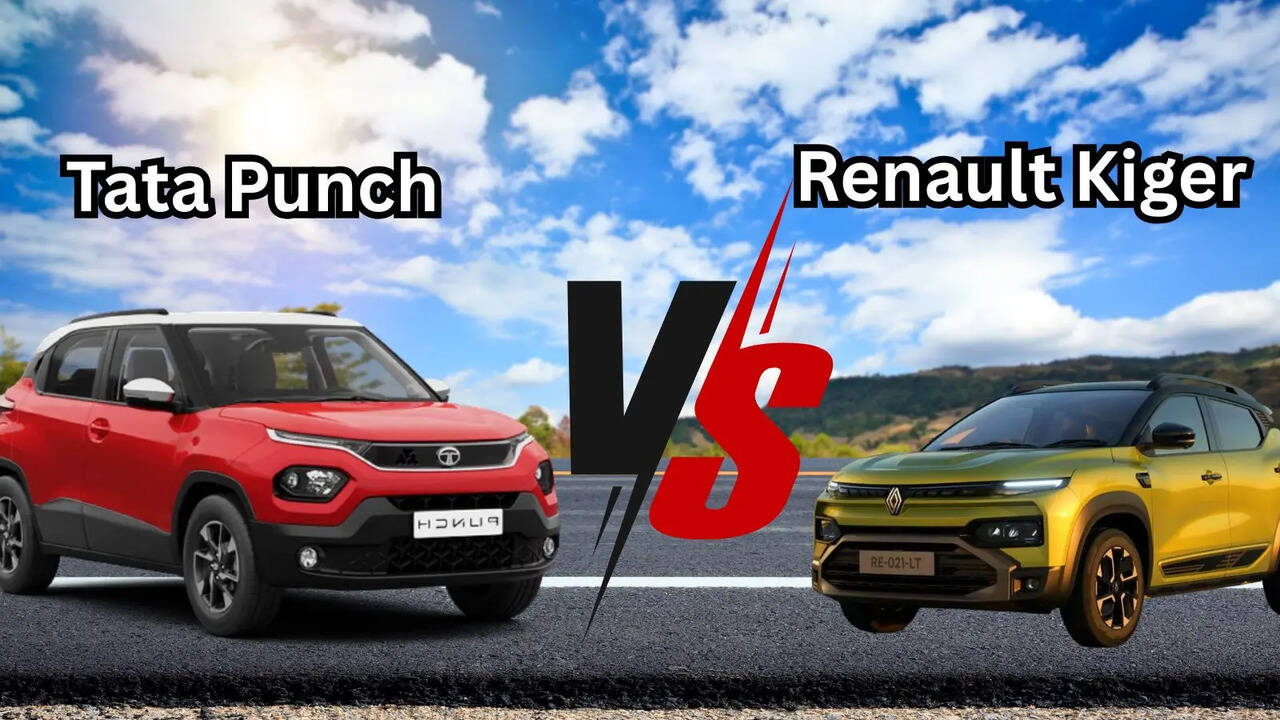 New Renault Kiger vs Tata Punch