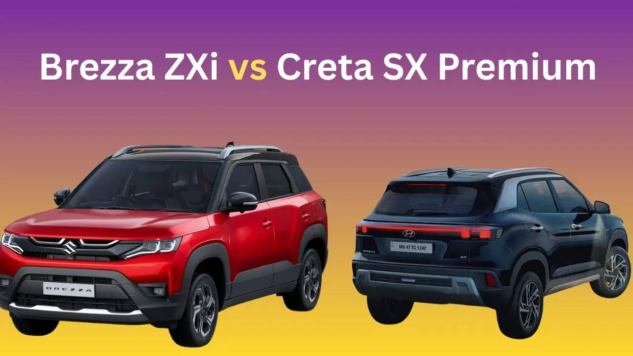 Brezza ZXi vs Hyundai Creta SX Premium