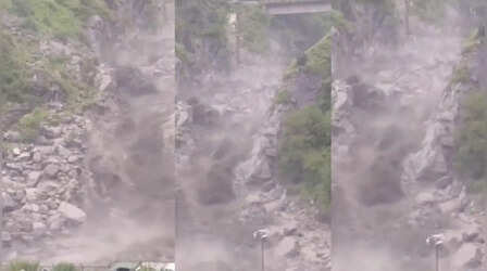 Kinnaur Flash Flood: हिमाचल में भारी बारिश से हाहाकार! किन्नौर में फ्लैश फ्लड, मनाली में लैंडस्लाइड; कई रास्ते बंद