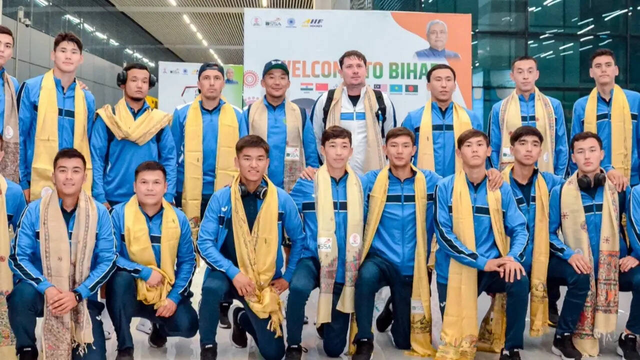 Kazakhstan Arrive In India to Play Asia Cup Hockey After 1994