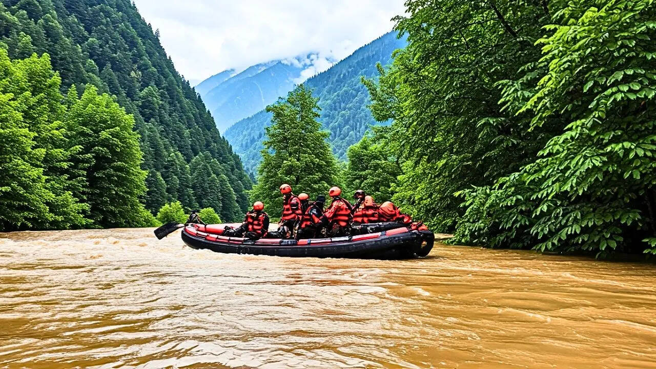 Massive Rescue Operation underway in Kathua (AI Image)