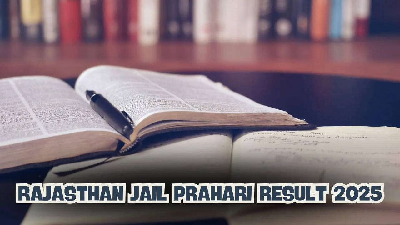 Rajasthan Jail Prahari Result 2025