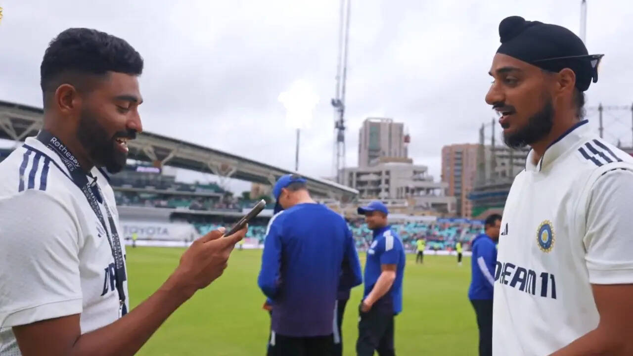 Mohammad Siraj and Arshdeep Singh