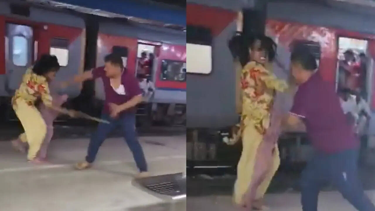 rpf officer beaten by transgenders at deoria railway station