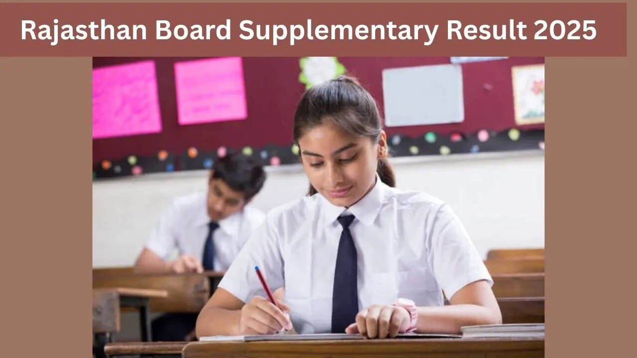 RBSE Rajasthan Board 10th 12th Supplementary Result 2025