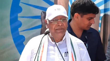 '6 माह बाद नहीं रहेगी डबल इंजन सरकार', खरगे बोले- एक दिन भाजपा वाले नीतीश को लगा देंगे किनारे