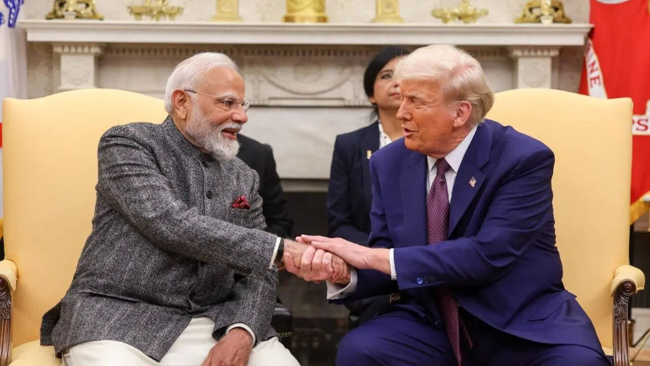 Trump Modi Meeting