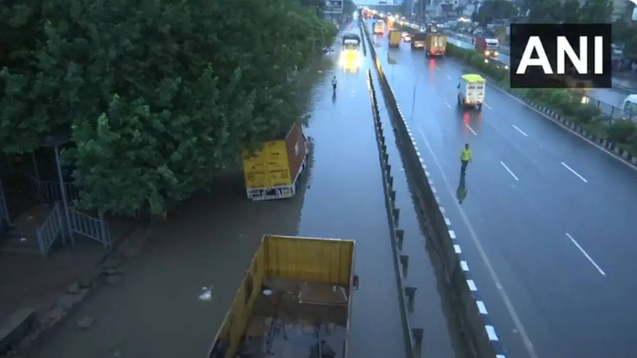 gurugram waterlogging - ANI