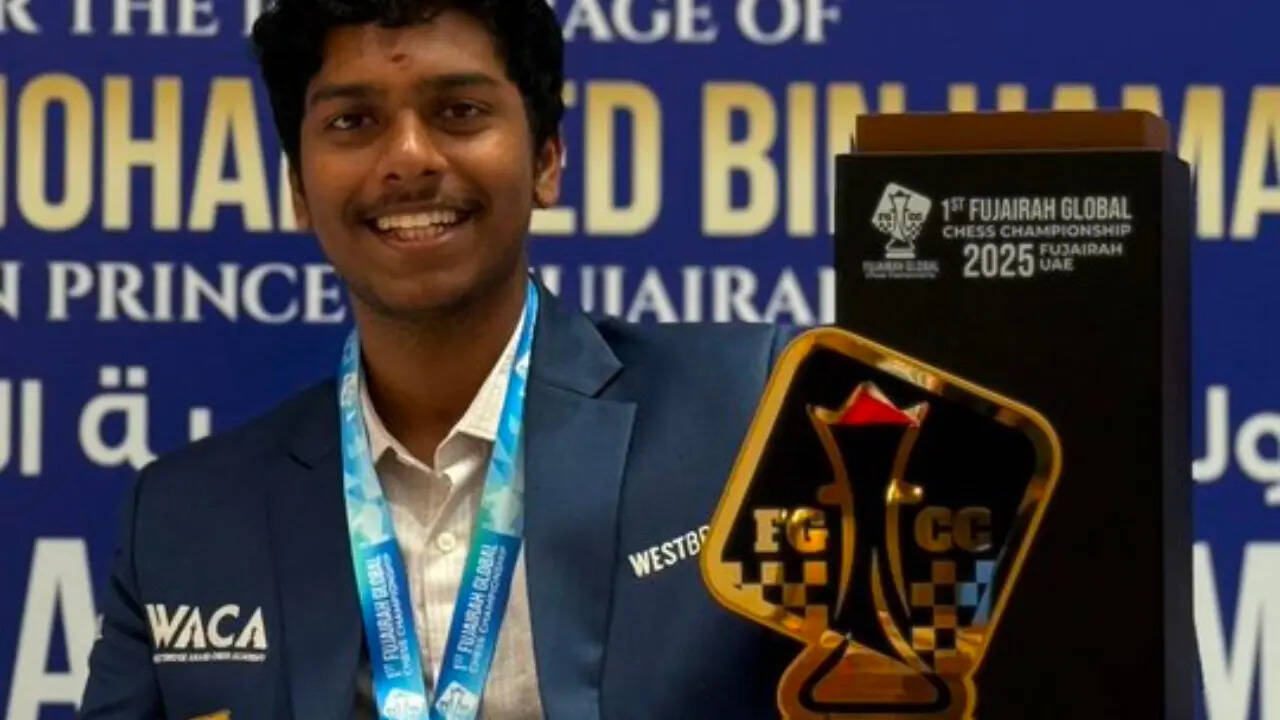 Pranav Venkatesh Wins Fujairah Global Superstars Chess Championship