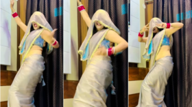 Dance Video देसी भाभी ने डांस से बनाया ऐसा माहौल देखकर आप भी झूमने लगेंगे