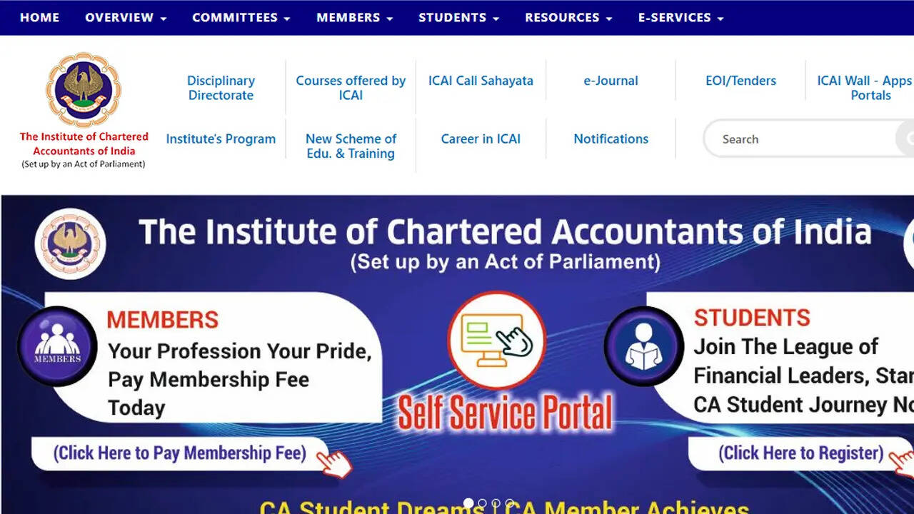 ICAI Exams Postponed in Jammu and Punjab