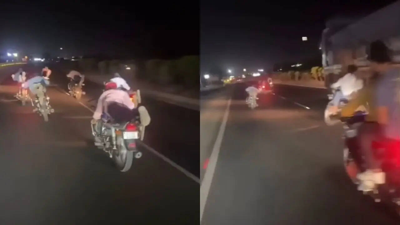 Bike Stunt Goes Wrong