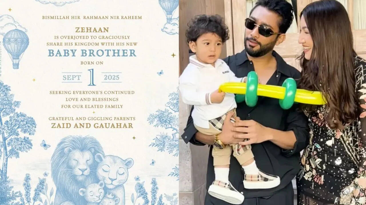 Gauhar Khan Welcomes Baby Boy.