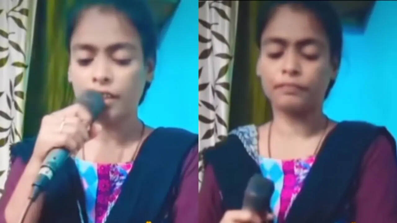 Girl Singing a song