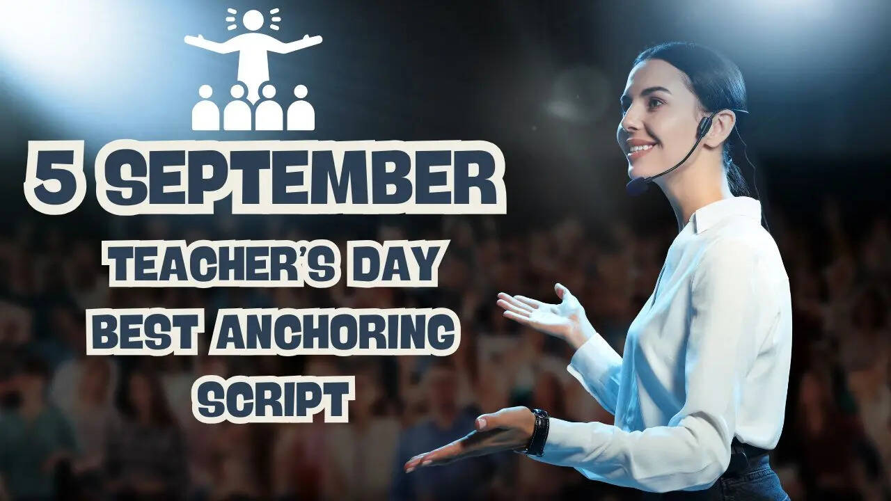 Teachers Day Anchoring Script